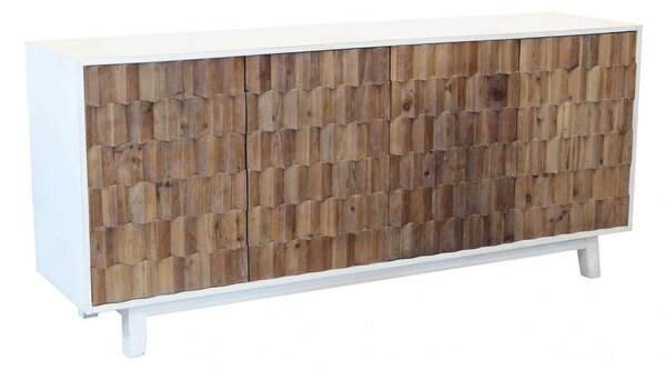 Mobile Antwan 180x45x80 h cm in Legno Bianco