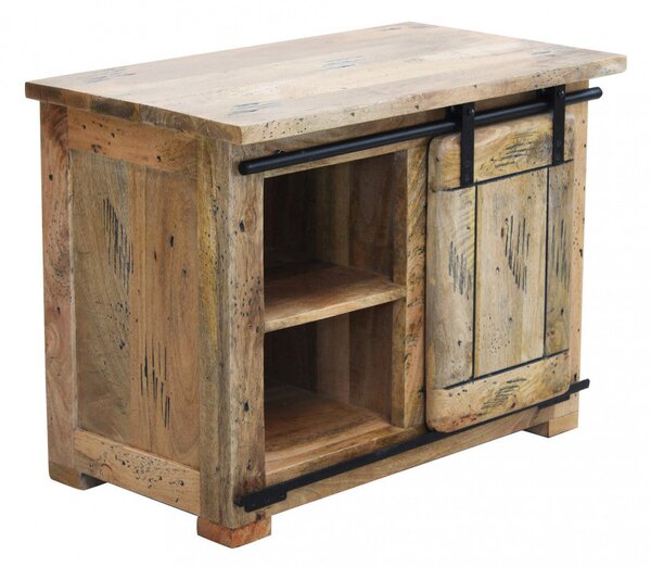 Mobile TV Vaughan 80x45x60 h cm in Legno Marrone