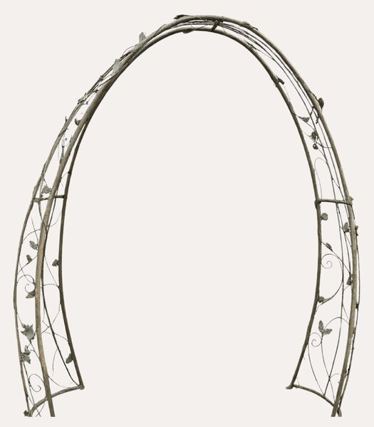 KEYHOMESTORE | Arco con Uccellini in Ferro Verde Inglese H. 215 cm