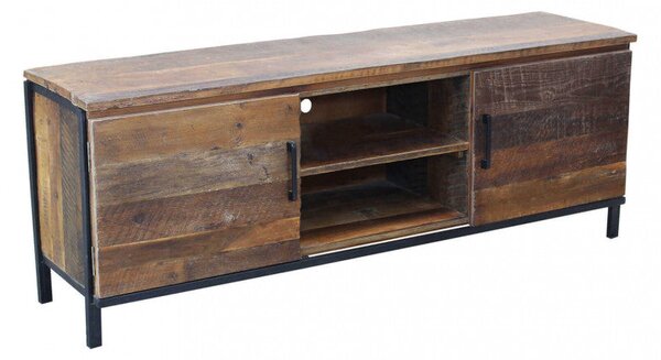 Mobile TV Bridger 150x40x55 h cm in Legno Marrone