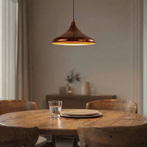 Lampada a sospensione Claus ROYALTECH, dimmerabile, Rame, Soggiorno / Sala da pranzo, Metallo, Lampada a sospensione