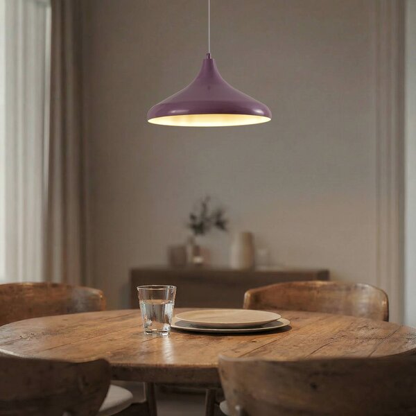 Lampada a sospensione Claus ROYALTECH, dimmerabile, Violetto / Fucsia / Rosa, Soggiorno / Sala da pranzo, Metallo, Lampada a sospensione