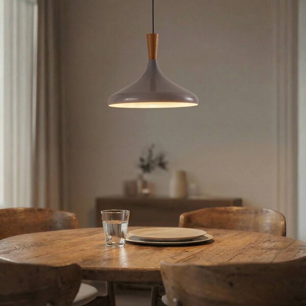 Lampada a sospensione Chris ROYALTECH, dimmerabile, Alluminio / Grigio / Zincato, Soggiorno / Sala da pranzo, Metallo, Lampada a sospensione