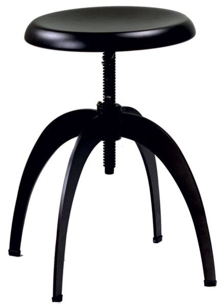 Sgabello Bar in Metallo Bristol Marrone