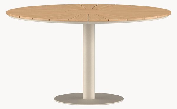 Tavolo rotondo con piano in legno di teak Croft, Ø 120 cm