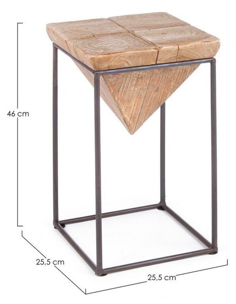 Sgabello Prismy H46 in Legno