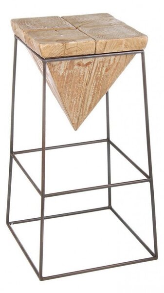 Sgabello Bar Prismy H70 in Legno