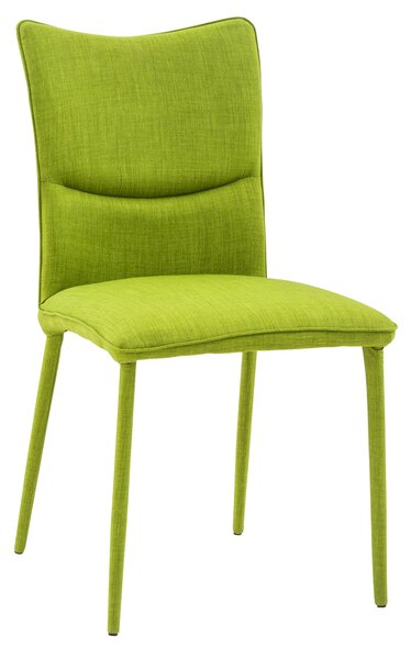 Sedia Imbottita 44x59x96 cm in Tessuto First Verde