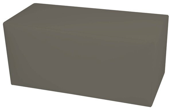 Panca in Similpelle 90x42x44 cm Avalli Tortora