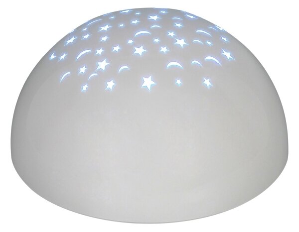 Rabalux 1470 - Luce LED RGB notturna LINA LED/0,5W/3xAA