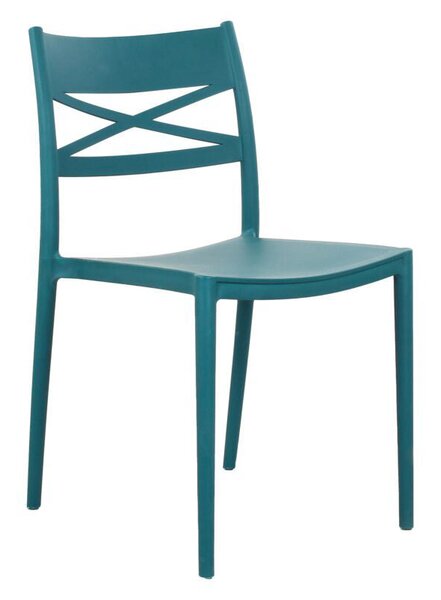Set 6 Sedie 81x46x52 cm in Polipropilene Ottanio