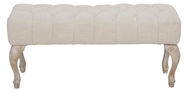 Panchetta Provenza 97x42x40 cm Legno e MDF e Spugna e Poliestere