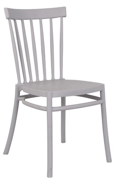 Set 4 Sedie 43x86x41 cm in Polipropilene Ghiaccio