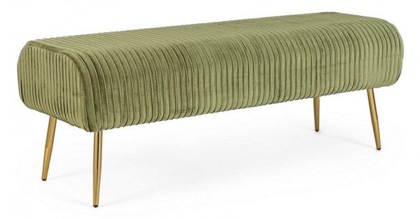Panca 2 Ripiani Selena in Legno Olive