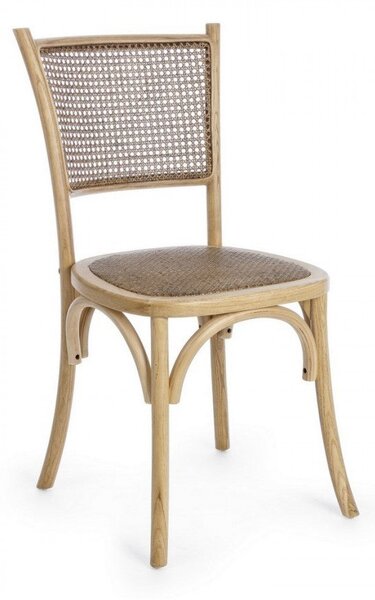 Sedia Carrel Naturale in Legno