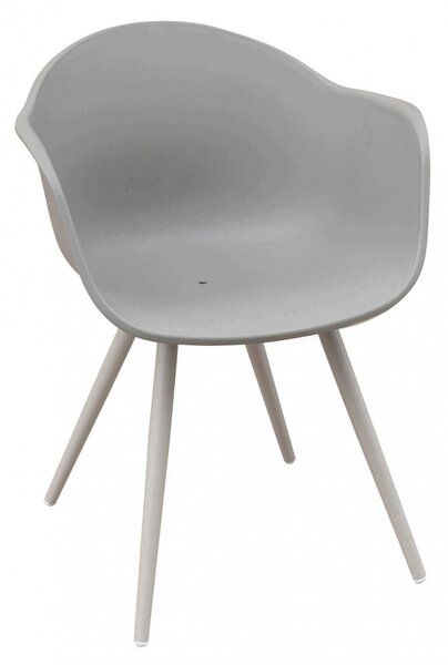 Sedia Sestriere 61x61x80 h cm in Plastica Tortora