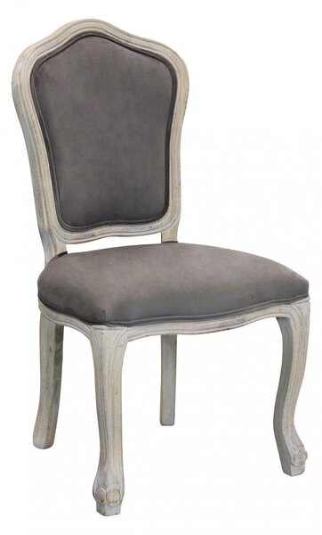 Sedia Charlene 52x50x100 h cm in Legno Tortora