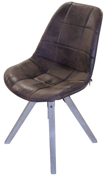 Sedia Liam 48x44x47/84 h cm in Legno Marrone