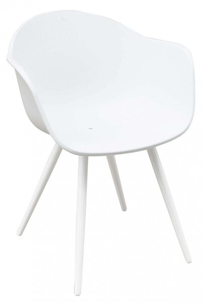 Sedia Sestriere 61x61x80 h cm in Plastica Bianco