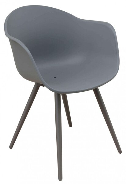 Sedia Sestriere 61x61x80 h cm in Plastica Taupe