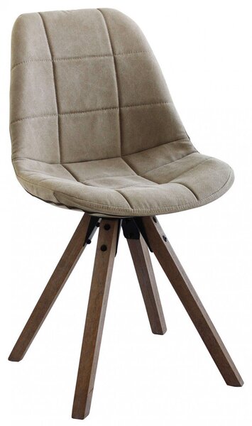 Sedia Aron 48x44x47/84 h cm in Legno Marrone