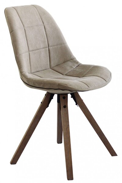 Sedia Aron 48x44x47/84 h cm in Legno Marrone
