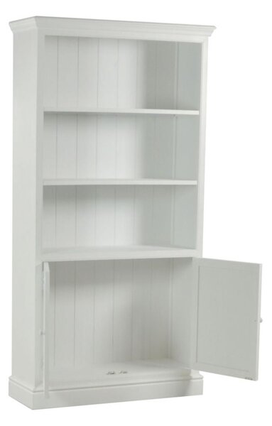 Mobile Libreria 3 Ripiani 2 Ante in Legno Nantes