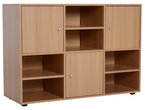 Libreria 6 Vani in Legno 110x40x78 cm