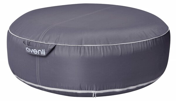 Pouf da Esterno Gonfiabile 98x38cm Jilong Lounge Avenli i Grigio