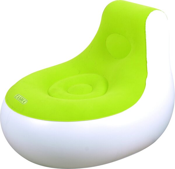 Pouf Poltrona Gonfiabile Floccato 93x86x73cm Jilong Easigo Lounge Side Chair Verde