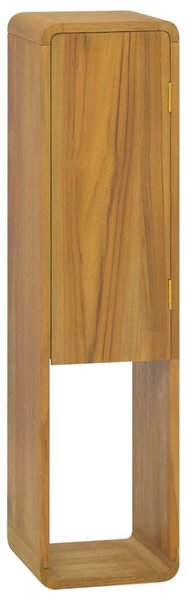 Mobiletto da bagno con specchio Kenta in legno massiccio di teak 100 x 65  cm