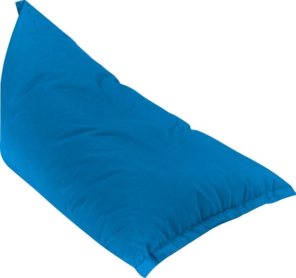 Poltrona a Sacco Pouf Sdraio in Acrilico Pomodone Milk Royal Blu