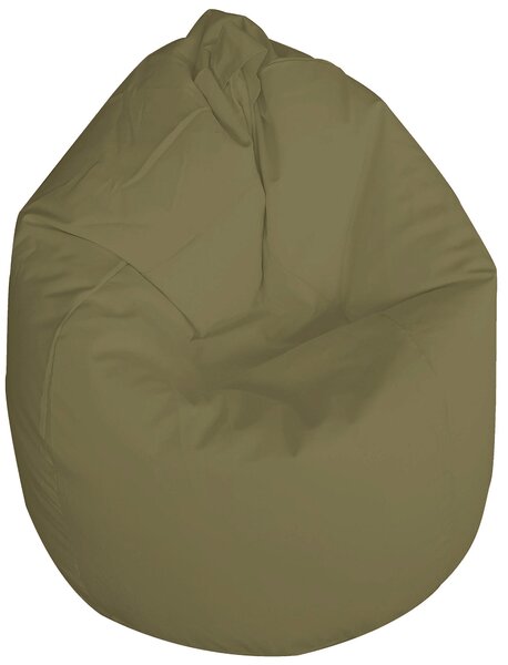 Poltrona Sacco Pouf in poliestere 70x110 cm Ariel Tortora