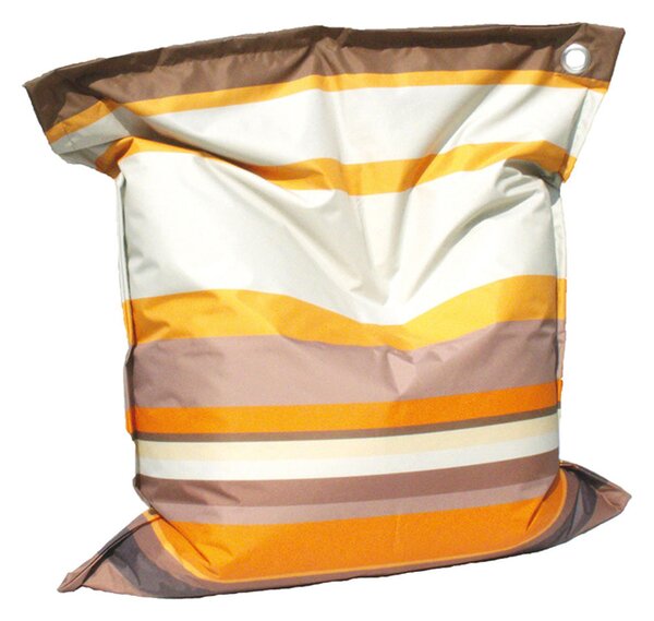 Cuscinone Poltrona Pouf in Nylon Riga Gialla Fadi