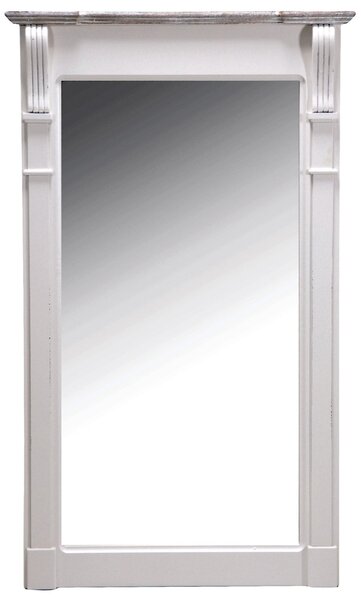 Specchio Rettangolare 40x60cm con Cornice in Legno Provenza