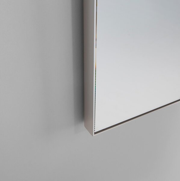 Specchio in 70x2x70cm TFT Iris 2 Argento