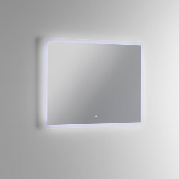 Specchio con Lampada a LED in 85x2,5x65cm TFT Luna Specchio