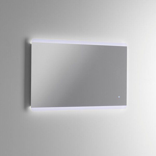 Specchio con Lampada a LED in 90x2,5x60cm TFT Rob Trasparente