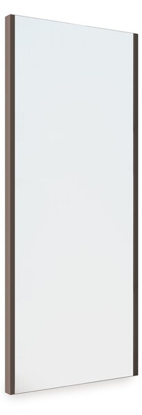 Specchio Estraibile per Armadio 34x100 cm Emuca Moka
