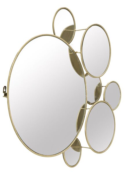 Specchio Glam Color 81x7,5x73 cm in Ferro Oro