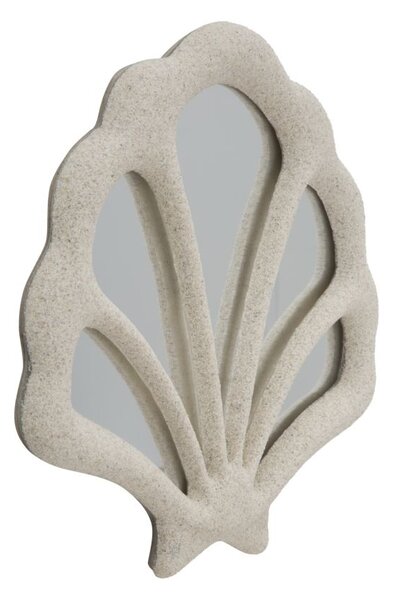 Specchio Conchiglia 40,5x2,3x37,3 cm in Resina