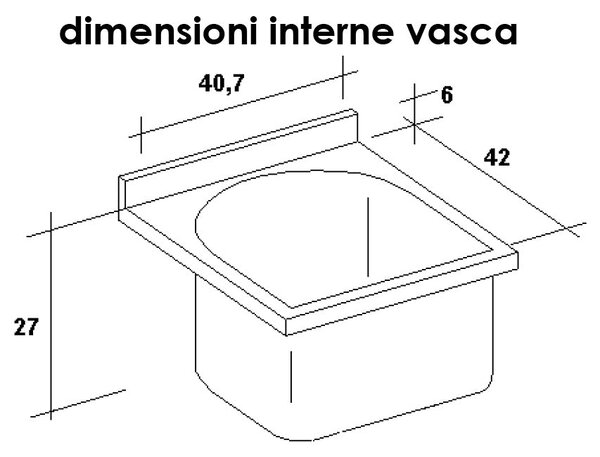 Mobile Lavatoio 45x50x85cm Anta Asse in Legno Montegrappa Edilla Bianco Destra