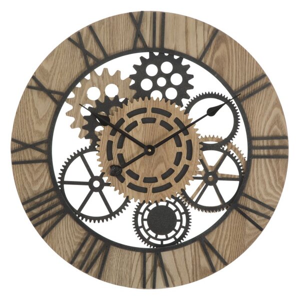 Orologio da Muro Tagran Ø60x5 cm in Ferro e MDF
