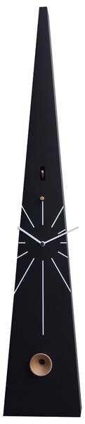 Orologio a Cucù da Parete 17,5x90x12 cm Pirondini Italia QQ Tall 502 Nero