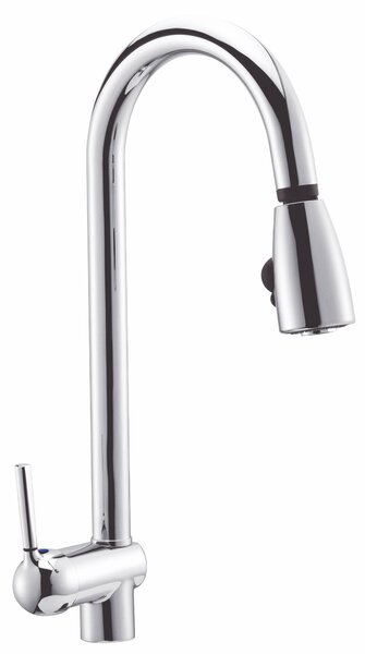Rubinetto Cucina Miscelatore Monocomando Doccetta Estraibile Apell AP7090CR Cromato