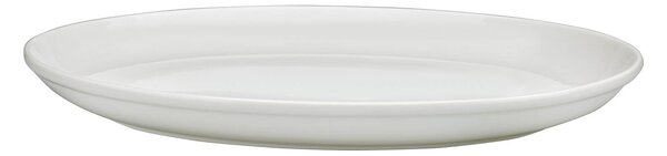 Vassoio Ovale 39x28x4,5 cm in Porcellana Allluminica Kaleidos Aluxina Bianco