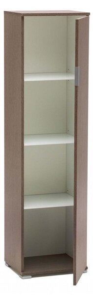 Portascope 40x33x151 h cm in Truciolare bilaminato Rovere grigio
