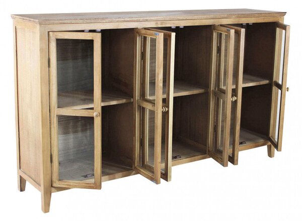 Mobile Barnabas 177x40,2x103,5 h cm in Truciolare bilaminato Marrone