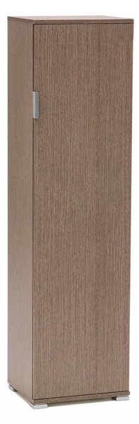 Portascope 40x33x151 h cm in Truciolare bilaminato Rovere grigio