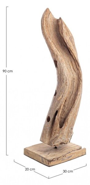 Portabottiglia Adanya H90 in Legno